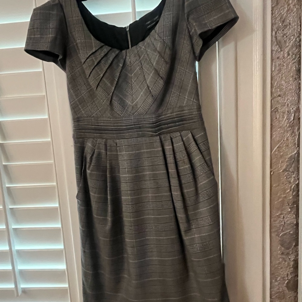 PLAIDED Office Dress